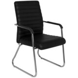 MID.YOU Konferenčni Stol Steel V, Črna | Shoptok.si