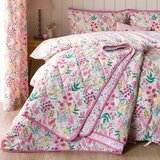 Catherine Lansfield Ružičasti prošiven prekrivač 220x230 cm Tilly Floral – | shoptok.hr