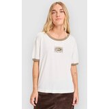 Quiksilver Ringer Screen T-shirt snow white Cene