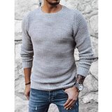 DStreet Men's light gray sweater WX2009  cene