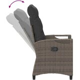  Vrtna stolica 2 pcs Siva i tamno siva 56 x 60 x 112 cm | shoptok.hr