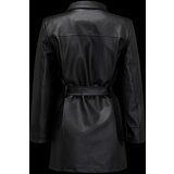 Dewberry 77641 Long Women PU Jacket-BLACK | Eponuda.ba