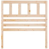 vidaXL uzglavlje za krevet 96 x 4 x 100 cm od masivne borovine | shoptok.hr