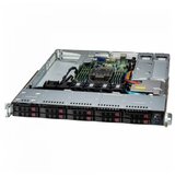 Supermicro server AS-111E-WR, silver 4510, 2x 16GB DDR5, 480GB boot M.2 nvme, ipmi bmc, 2x 1GbE baset lom, lsi megaraid 9560-8i, 8-Port int. 12Gb/s, 860W redundant ti, tpm, bezel, qr rails set, 3YR warranty | ePonuda.com