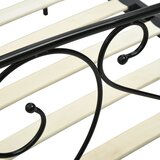  Okvir za krevet s nadstrešnicom crni metalni 140 x 200 cm | Eponuda.com
