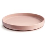 Mushie silikonski protuklizni tanjur blush | shoptok.hr