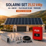  SOLARNI SET 25,52 kWp – TONGWEI 580 W + FUJI SOLAR 25 kW Cijene