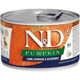 N&d Pumpkin Dog Puppy Mini jagnje in borovnica 140 g konzerva | Shoptok.si