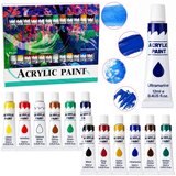  Set umjetničkih akrilnih boja 24 boje 12 ml | shoptok.hr