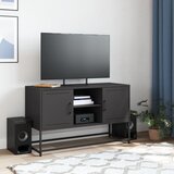 TV ormarić crni 100,5x39x60,5 cm čelični | Eponuda.com