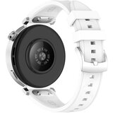 INF Združljiv s Huawei: Silikonski pašček za uro z ledeno teksturo (jeklena zaponka) White, (5000079110) | Shoptok.si