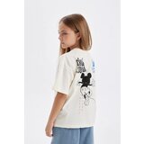 Defacto girls Disney Mickey & Minnie Oversize Fit Crew Neck Short Sleeve T-Shirt Cene