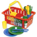 Mađarski proizvođač Jedilni pribor v košarici za piknik - D-Toys | Shoptok.si
