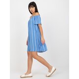 Fresh Made Dress-D73771R30145J-white-blue | ePonuda.com