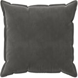  Presvlaka za jastuk 6 pcs HOUTEN Tamnosiva 55 x 55 cm Baršun | shoptok.hr