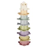BamBam Stacking Cups zložljivi lončki 6m+ Tower 8 kos | Shoptok.si