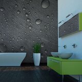  Tapeta - Steel surface with water drops 300x231 Cijene