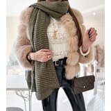 Gemre Green polka dot scarf Khalil | shoptok.hr