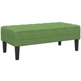 vidaXL Klupa Svijetlo Zelena 113x57x39 cm Velvet | shoptok.hr
