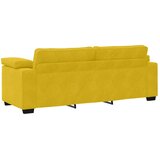  Trosjed Žuti 220x77x82 cm Baršun | Shoptok.si