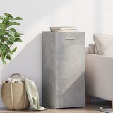  Komoda siva boja betona 40 x 42,5 x 93 cm od konstruiranog drva | Eponuda.com
