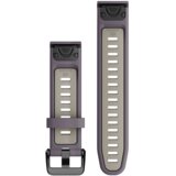 Garmin QuickFit 20 remen za sat, silikon tamnoljubičaste boje/svijetle boje pijeska | shoptok.hr