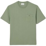 Lacoste Chest Pocket Cotton T-Shirt Pastel Green Crna | shoptok.hr