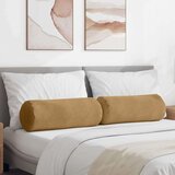 vidaXL valjkasti jastučići 2 pcs smeđa Ø 25 x 70 cm kordura tekstil | shoptok.hr