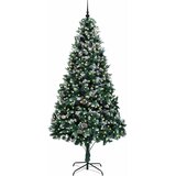  Umjetno božićno drvce Zelena 240 cm PVC i Čelik i Plastika | Eponuda.com