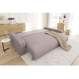 Ropez Svijetlo ružičasta sklopiva/s prostorom za odlaganje sofa od samta 234 cm Sara – | shoptok.hr