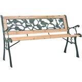 vidaXL Vrtna klupa 122 cm drvena Cijene