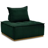 Bobochic Paris Tamno zelena fotelja od bouclé tkanine Elisa – | shoptok.hr