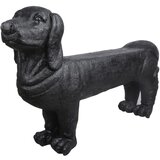 Esschert Design Crna vrtna klupa Dachshund – Cijene