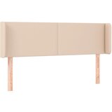 Maison Chic vzglavna omarica - nočna omarica - posteljna omarica z ušesi kapučino 147x16x78/88 cm umetno usnje, (21708484) Cene