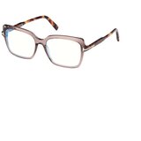 Tom Ford Ženski okvir za dioptrijske naočare Blue Block 0FT5947-B 4854, Smeđi | Eponuda.com