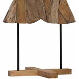  Božićno drvce s stalakom Smeđa 151 cm Masivna tikovina | shoptok.hr
