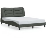  Okvir kreveta s LED-om bez madraca Hvar 140 x 190 cm od tkanine | Eponuda.com