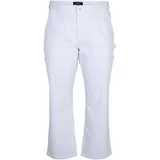 Zizzi Cargo hlače 'JASHLEY' plava / bijela