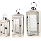 Mondex Lokke Komplet 3 Latarni 20X20X47/16X16X39/12X12X29Cm, (5000212902) Cene