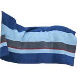 Kentucky Horsewear Flis pregrinjalo "Square Stripes" heavy - navy Cene