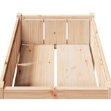  Vrtna saksija Priroda 70 x 70 x 70 cm Čvrsto borovo drvo | Eponuda.com