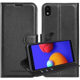 Cadorabo Ohišje, združljiv s Samsungom v oksidnem črnem - zaščitnem pokrovu z magnetnim zapiranjem, stoječo funkcijo in režo za kartico, (20694786) | Shoptok.si