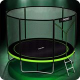 Neo-Sport vrtni trampolin 312 cm (10 ft) s vanjskom mrežom i ljestvama, zeleni | shoptok.hr