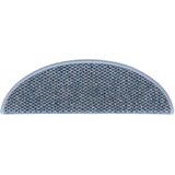  Samoljepljivi otirači za stepenice 15 kom 56x17x3 cm plavi | shoptok.hr