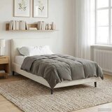 Puni Polna celoletna prevleka Svetlo siva 155 x 220 cm Mikrovlakna, (5000284501) | Shoptok.si