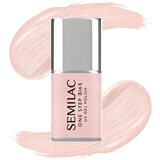 Semilac One Step Hybrid 3in1 gel lak za nokte nijansa S258 Naked Glitter Peach 7 ml | shoptok.hr