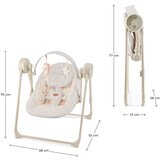 Kinderkraft Stolica Za Ljuljanje Swingee Beige | ePonuda.com