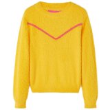  Dječji džemper pleteni tamni oker 128 | shoptok.hr