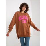 Vikki Sweatshirt-VI-BL-3102.01P-brown | Shoptok.si