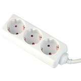  Produžni kabel s utičnicama (Bijele boje, Dužina kabela: 1,4 m, Bez prekidača) | shoptok.hr